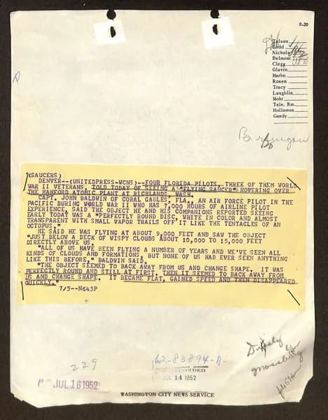 FBI 飛碟總卷 62-HQ-83894 — 附件 Sub-A — 第 62 頁