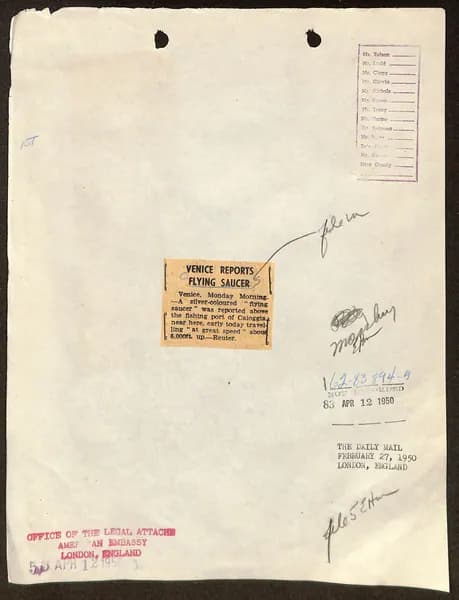 FBI 飛碟總卷 62-HQ-83894 — 附件 Sub-A — 第 93 頁