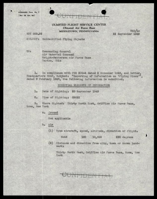 FBI 1949 飛碟檔案（Box 186, 319.1） — 第 3 頁