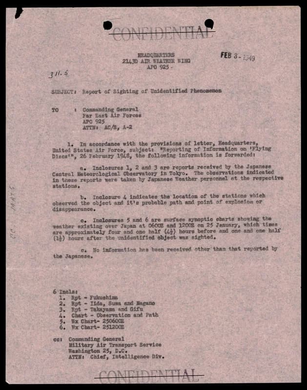 FBI 1949 飛碟檔案（Box 186, 319.1） — 第 83 頁