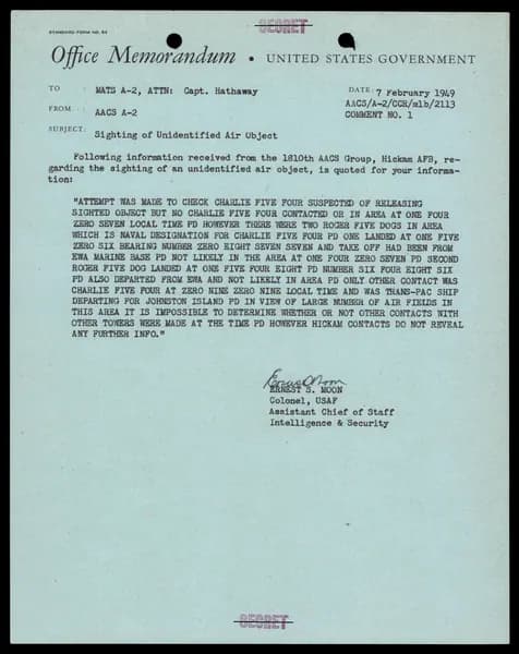 FBI 1949 飛碟檔案（Box 186, 319.1） — 第 90 頁