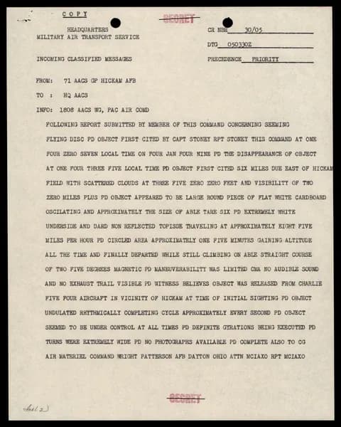 FBI 1949 飛碟檔案（Box 186, 319.1） — 第 97 頁