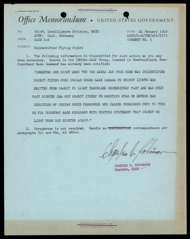 FBI 1949 飛碟檔案（Box 186, 319.1） — 第 115 頁