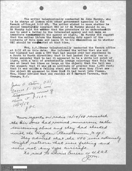 FBI UAP D012 Newark Field Office 1952 1967 — 第 23 頁