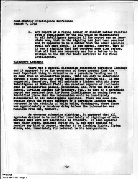 FBI UAP D013 WA UFO Investigation 1952 1960 — 第 6 頁
