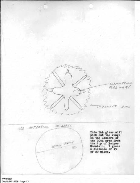 FBI UAP D013 WA UFO Investigation 1952 1960 — 第 13 頁