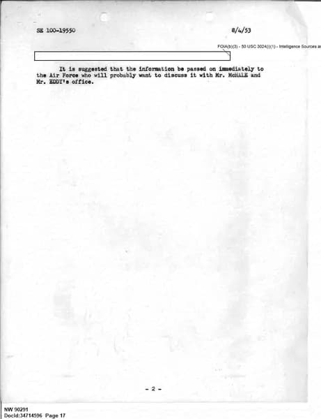 FBI UAP D013 WA UFO Investigation 1952 1960 — 第 17 頁