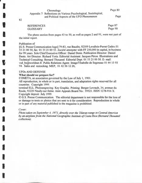 UFOs and Defense: What Should We Prepare For? — p.9