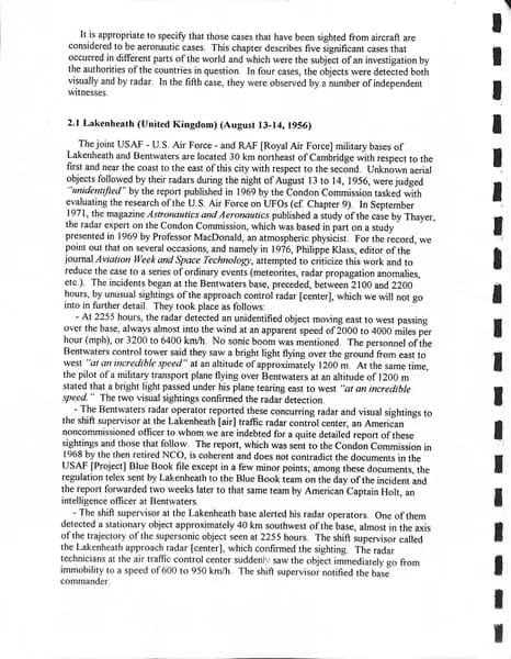 UFOs and Defense: What Should We Prepare For? — p.16