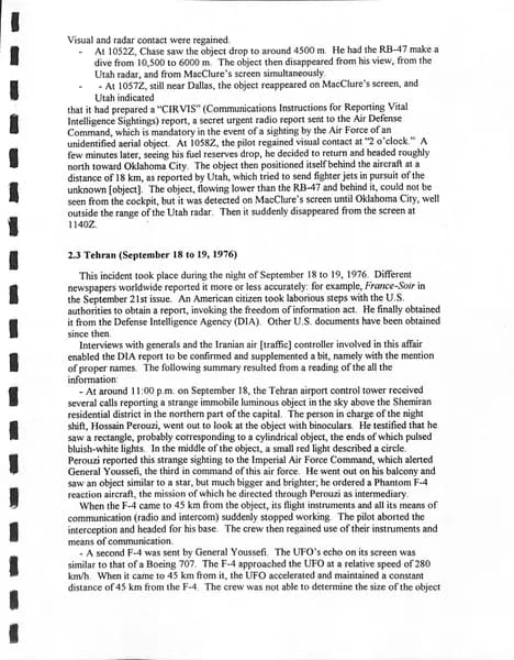 UFOs and Defense: What Should We Prepare For? — p.19