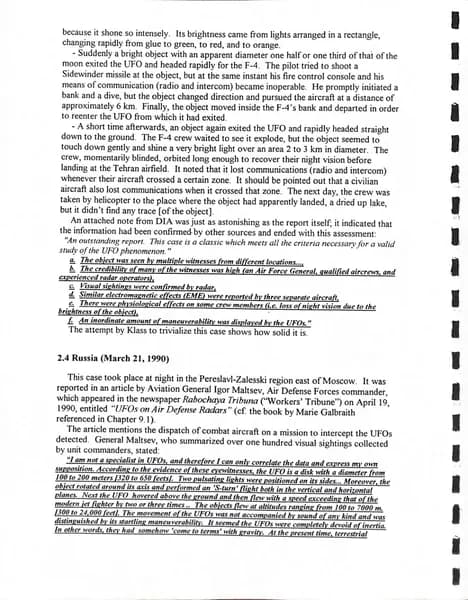 UFOs and Defense: What Should We Prepare For? — p.20