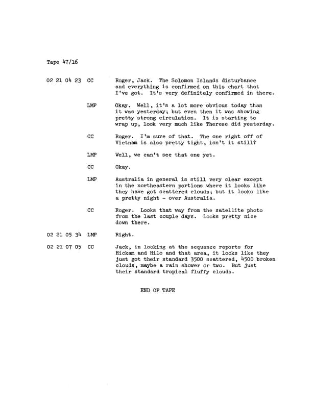 NASA Apollo 17 任務通訊記錄（1972） — img-013