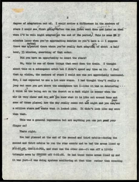 NASA UAP D015 Astronaut Scientific Debriefings 1962 1963 — p.3