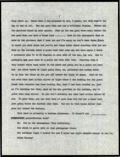 NASA UAP D015 Astronaut Scientific Debriefings 1962 1963 — p.8