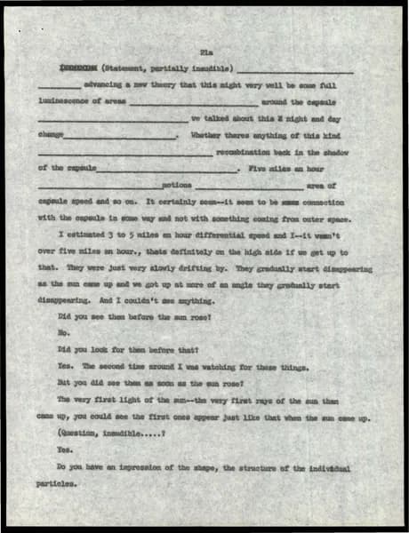 NASA UAP D015 Astronaut Scientific Debriefings 1962 1963 — p.24