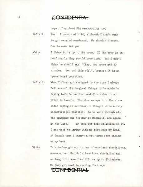 NASA UAP D016 Preliminary Gemini 4 Crew Debriefing Part1 1965 — p.16