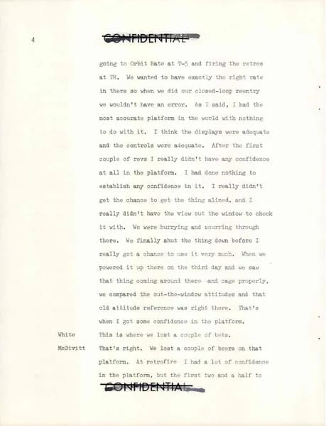 NASA UAP D017 Preliminary Gemini 4 Crew Debriefing Part2 1965 — p.10