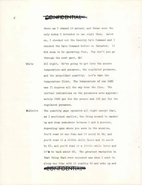 NASA UAP D017 Preliminary Gemini 4 Crew Debriefing Part2 1965 — p.12