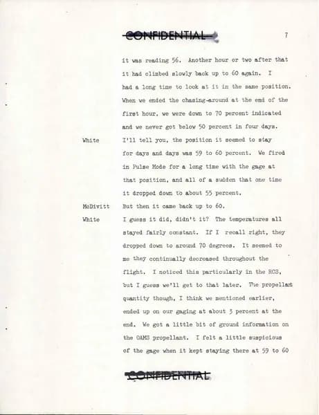 NASA UAP D017 Preliminary Gemini 4 Crew Debriefing Part2 1965 — p.13