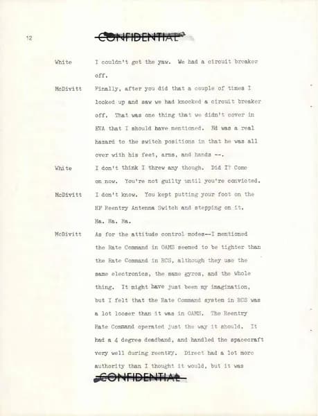 NASA UAP D017 Preliminary Gemini 4 Crew Debriefing Part2 1965 — p.18