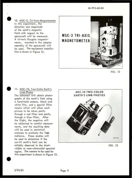 NASA UAP D018 Gemini 4 Experiment Debriefing 1967 — 第 19 頁