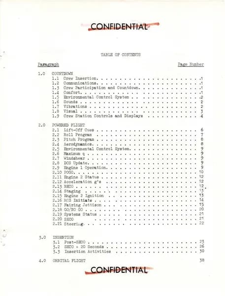 NASA UAP D019 Gemini 5 Technical Debriefing Part1 1965 — 第 4 頁