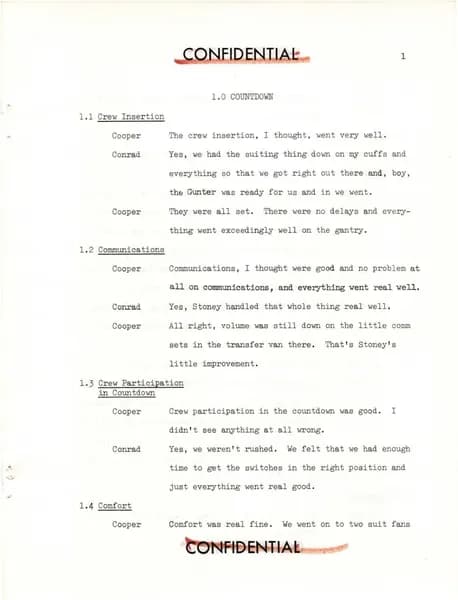 NASA UAP D019 Gemini 5 Technical Debriefing Part1 1965 — 第 6 頁