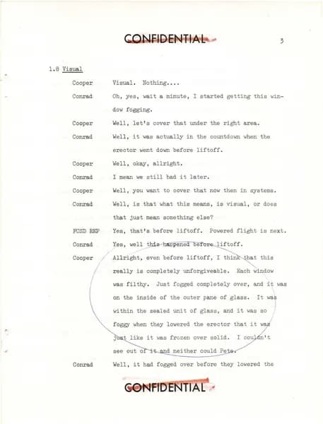 NASA UAP D019 Gemini 5 Technical Debriefing Part1 1965 — 第 8 頁