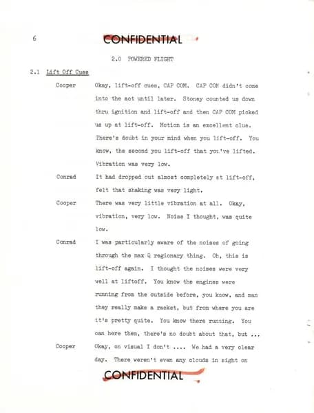 NASA UAP D019 Gemini 5 Technical Debriefing Part1 1965 — 第 11 頁