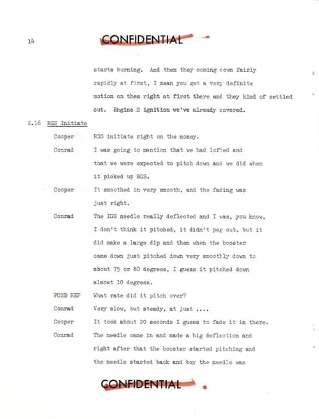 NASA UAP D019 Gemini 5 Technical Debriefing Part1 1965 — 第 19 頁