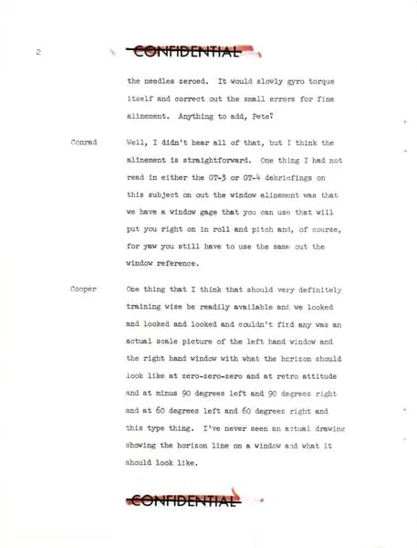 NASA UAP D020 Gemini 5 Technical Debriefing Part2 1965 — p.7