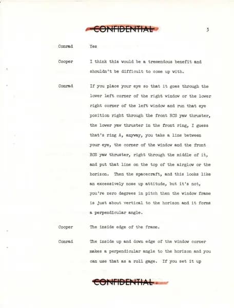 NASA UAP D020 Gemini 5 Technical Debriefing Part2 1965 — p.8