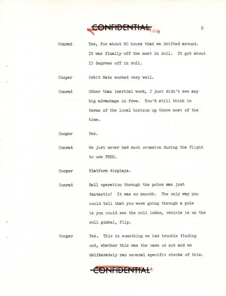 NASA UAP D020 Gemini 5 Technical Debriefing Part2 1965 — p.14