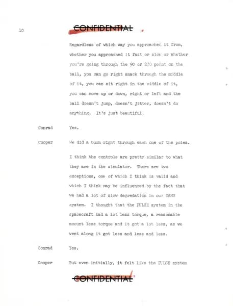 NASA UAP D020 Gemini 5 Technical Debriefing Part2 1965 — p.15
