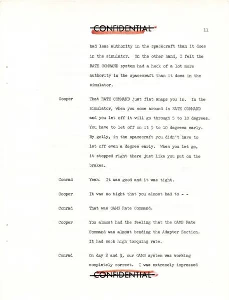 NASA UAP D020 Gemini 5 Technical Debriefing Part2 1965 — p.16