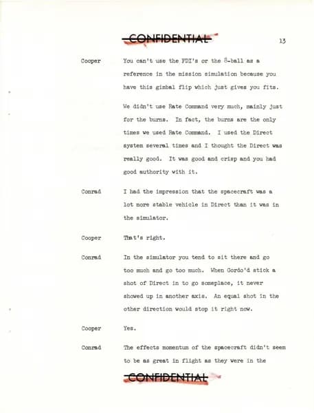 NASA UAP D020 Gemini 5 Technical Debriefing Part2 1965 — p.18
