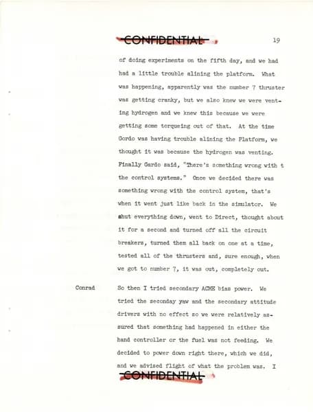 NASA UAP D020 Gemini 5 Technical Debriefing Part2 1965 — p.24