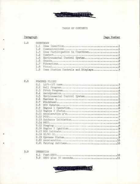 NASA UAP D021 Gemini 7 Technical Debriefing 1965 — p.5
