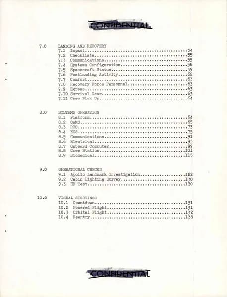 NASA UAP D021 Gemini 7 Technical Debriefing 1965 — p.7