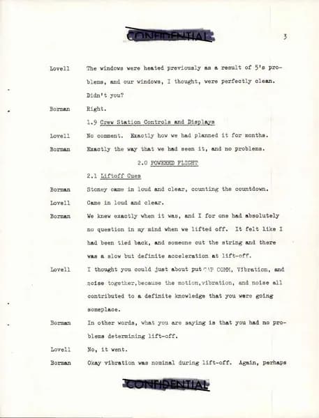 NASA UAP D021 Gemini 7 Technical Debriefing 1965 — p.13