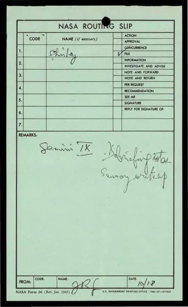 NASA UAP D022 Gemini 9 Debriefing 1966 — p.1