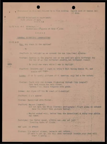 NASA UAP D022 Gemini 9 Debriefing 1966 — p.8