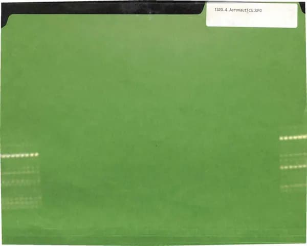 USG UAP D001 Congress WhiteHouse UFO Correspondence 1998 — p.1