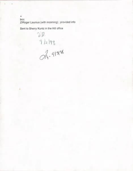 USG UAP D001 Congress WhiteHouse UFO Correspondence 1998 — p.5