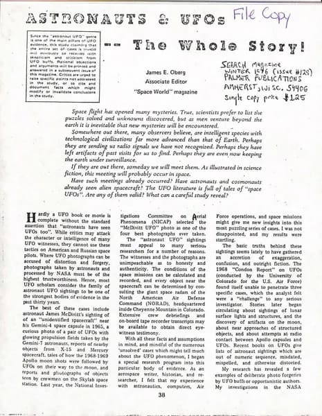USG UAP D001 Congress WhiteHouse UFO Correspondence 1998 — p.6